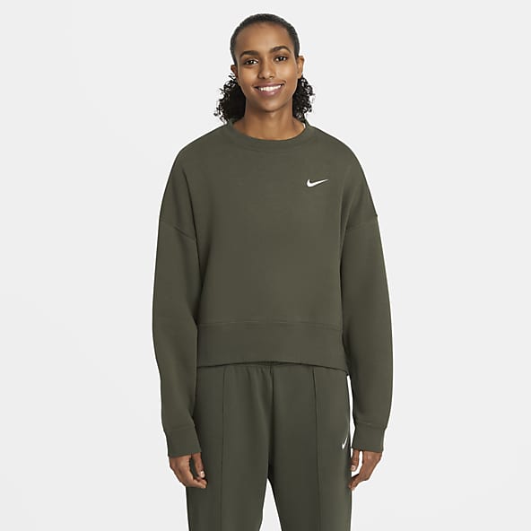 pull nike femme brun