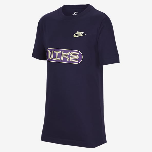 Boys purple nike shirt store