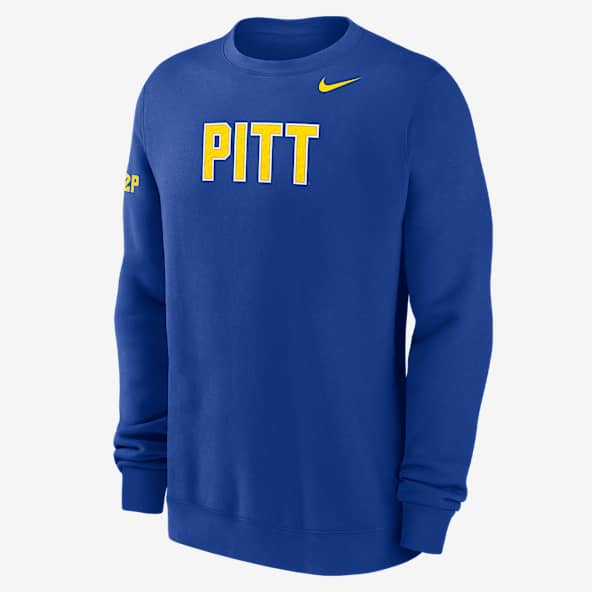 Pitt Club Fleece Men's Nike College Crew-Neck Sweatshirt