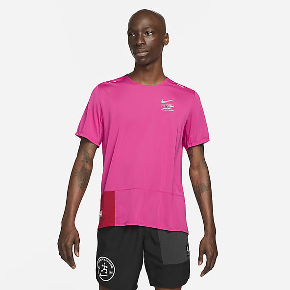 Playera Nike Manga Corta de Natación Fucsia – Tenis y Gol Deportes Ags