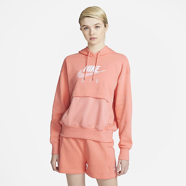 nike air pink hoodie