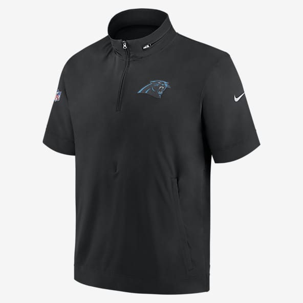 Carolina Panthers Custom Men's Nike Leopard Print Fashion Vapor Limited Jersey Black