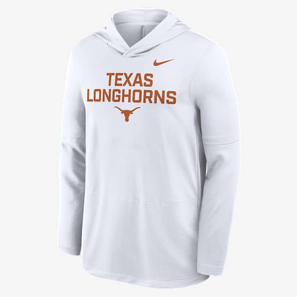 Texas Sideline Men's Nike Dri-FIT College Long-Sleeve Hooded Top