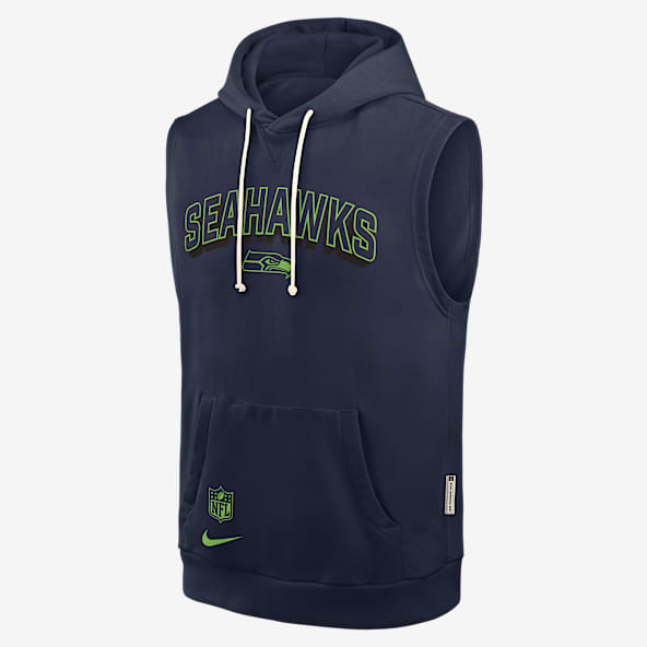 Seattle Seahawks Sideline Men's Nike Dri-FIT NFL Sleeveless Pullover Hoodie
