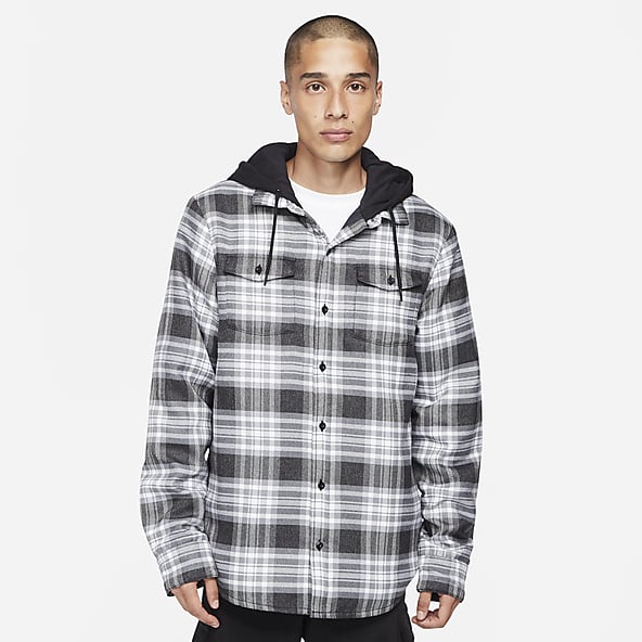 nike flannel jacket