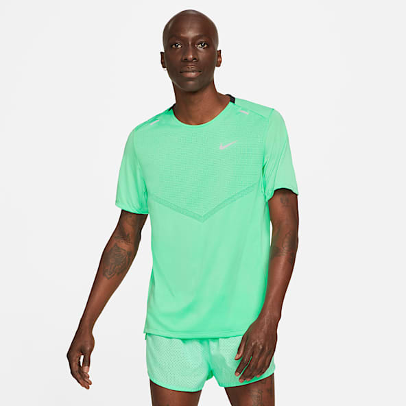 neon green nike top