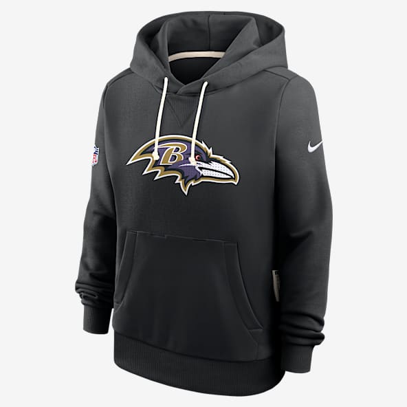 Baltimore Ravens Sideline Women's Nike Dri-FIT NFL Pullover Hoodie
