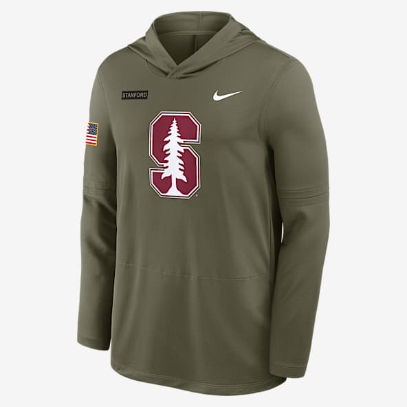 Stanford 2025 Military Appreciation Stanford 2025 Military Appreciation Men's Nike Dri-FIT College Long-Sleeve Hooded Top