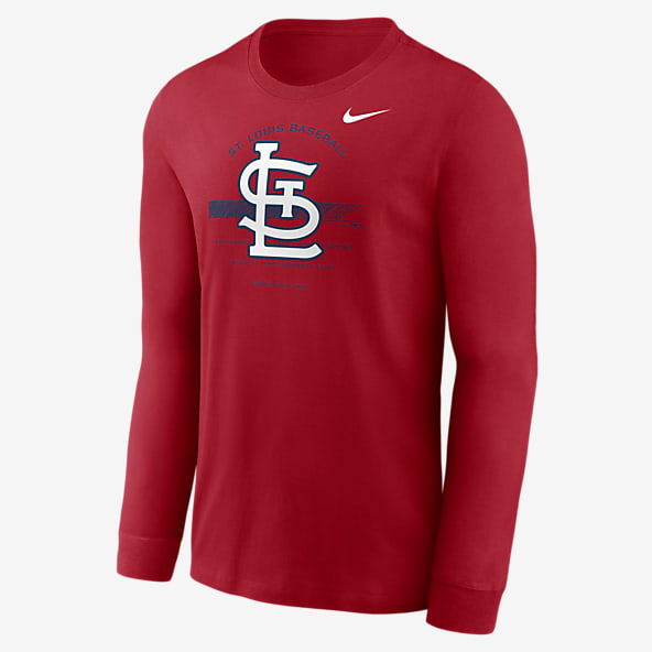 St Louis Cardinals Sweatshirt Men Large Adult Red Hoodie MLB