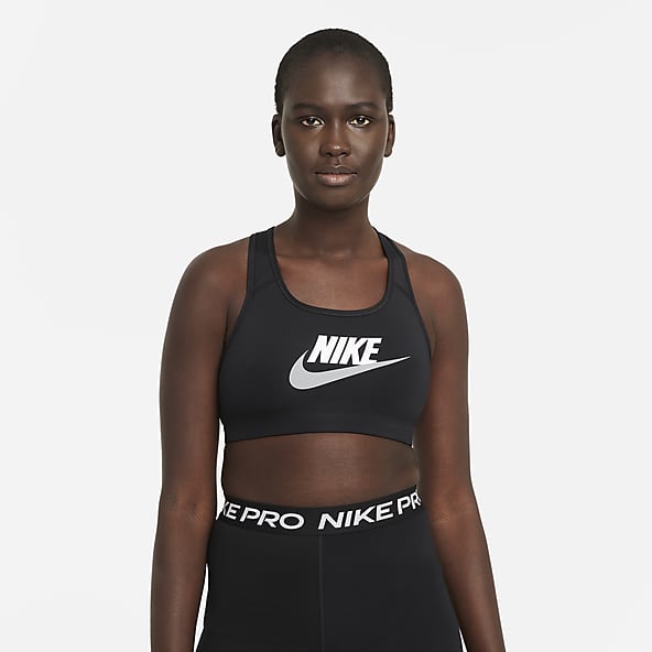 Top deportivo negro nike new arrivals