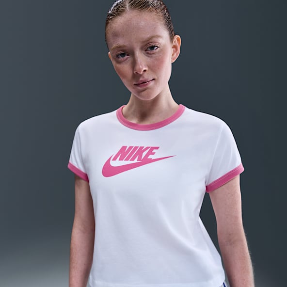 Nike Sportswear Ringer-T-shirt med korte ærmer til kvinder