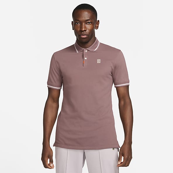 Purple dri fit polo shirts sales