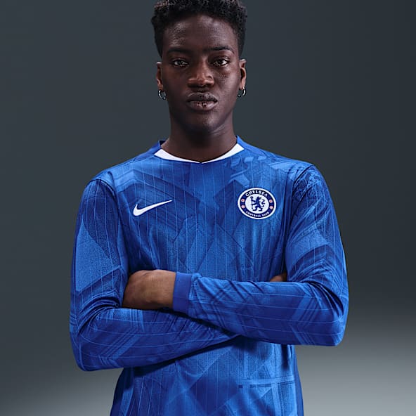 Primera equipación Stadium Chelsea FC 2025/26 Camiseta de fútbol de manga larga Replica Nike Dri-FIT - Hombre