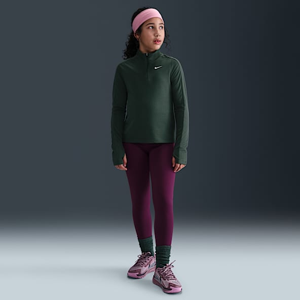 Nike One Older Kids' (Girls') Dri-FIT High-Waisted Leggings