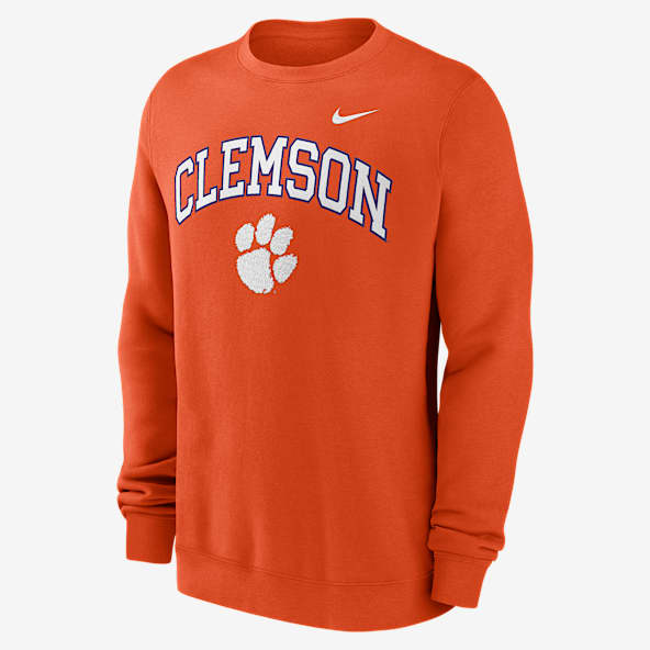 Clemson Arch Men's Nike College Pullover Crew