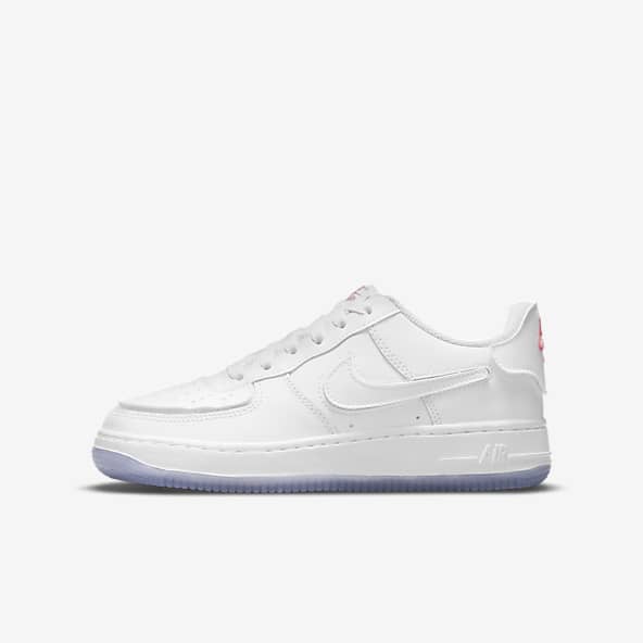 nike air force all white