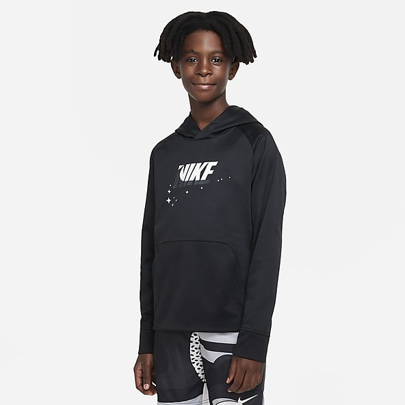Negro Sudaderas con y sin gorro. Nike US