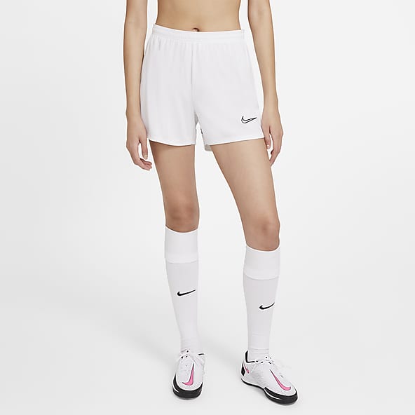 white and pink nike shorts