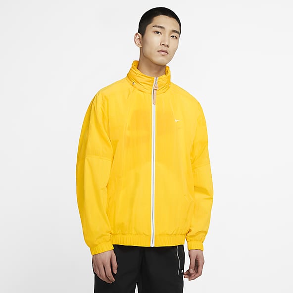 yellow nike coat