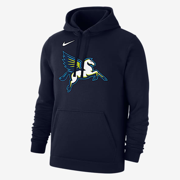 Dallas Wings Club Men's Nike WNBA Fleece Pullover Hoodie