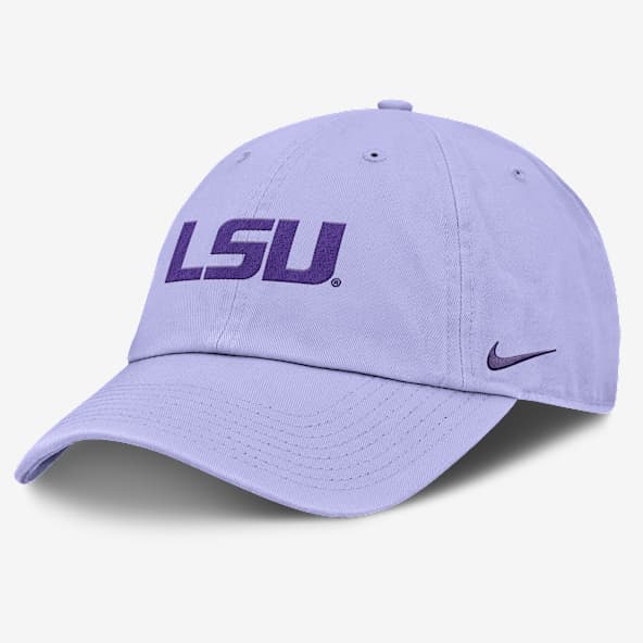 LSU Primetime Campus Club Toned Gorra universitaria Nike ajustable para hombre