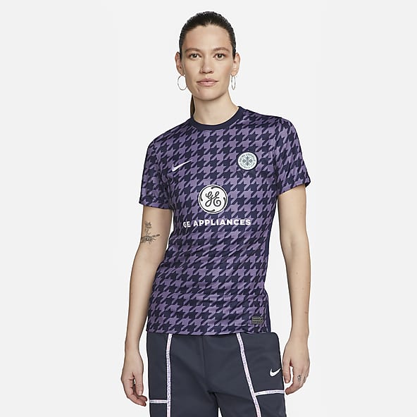 Purple soccer sales jersey nike