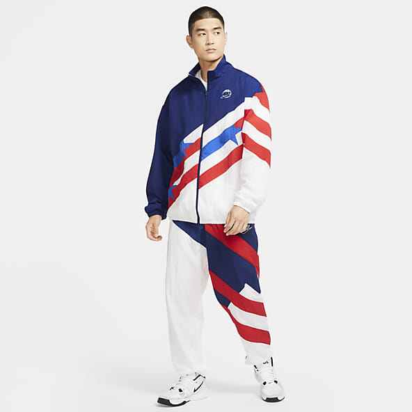nike nylon tracksuit