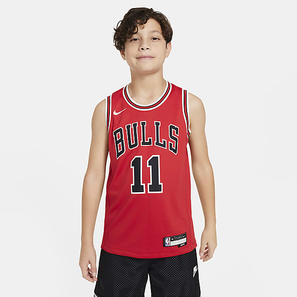 Camiseta Chicago Bulls Nike Icon Edition Swingman - Rojo - Personalizada -  Hombres