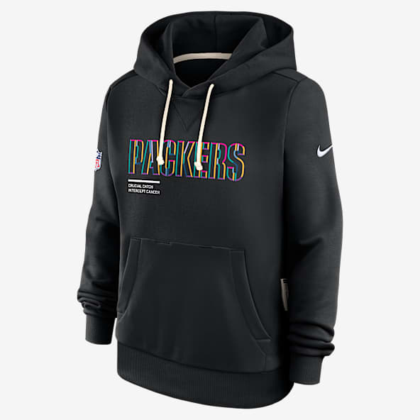 Green Bay Packers Crucial Catch Women's Nike Dri-FIT NFL Pullover Hoodie