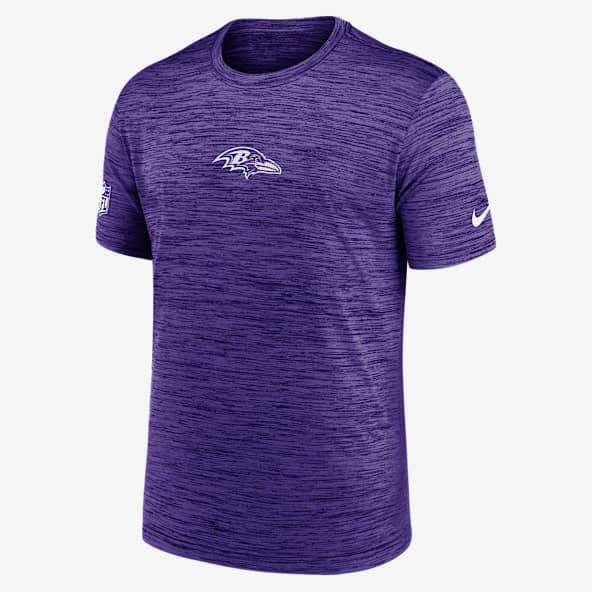 Baltimore Ravens Sideline Team Issue Velocity Men's Nike Dri-FIT NFL T-Shirt