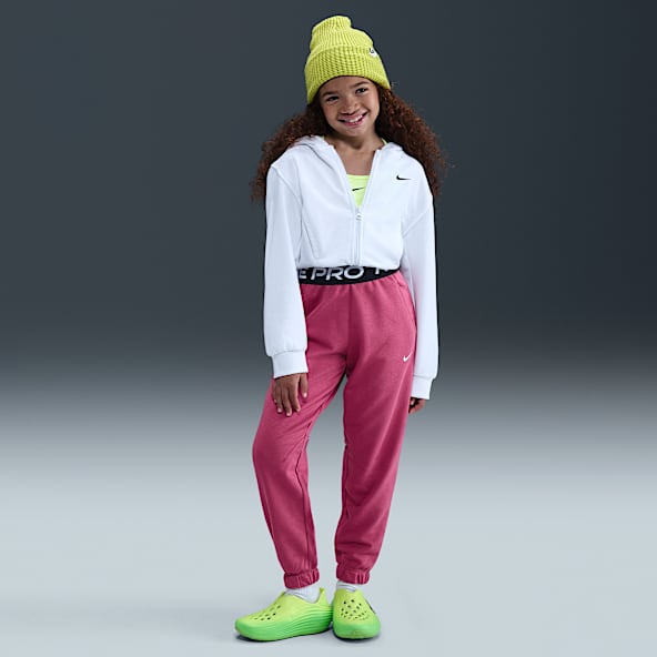 Nike Pro Fleece Big Kids' (Girls') Dri-FIT Joggers