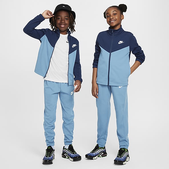 Bleu Vestes de survetement. Nike FR