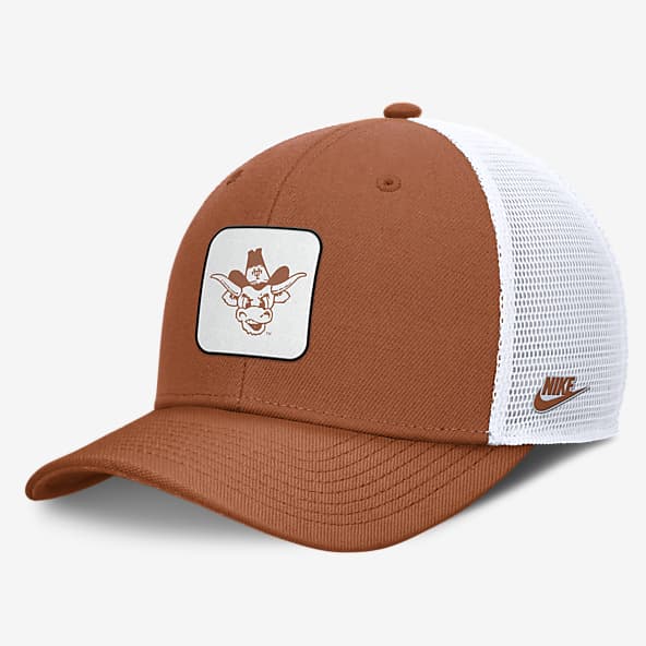 Texas Longhorns Legacy Rise Mascot Men's Nike College Trucker Adjustable Hat