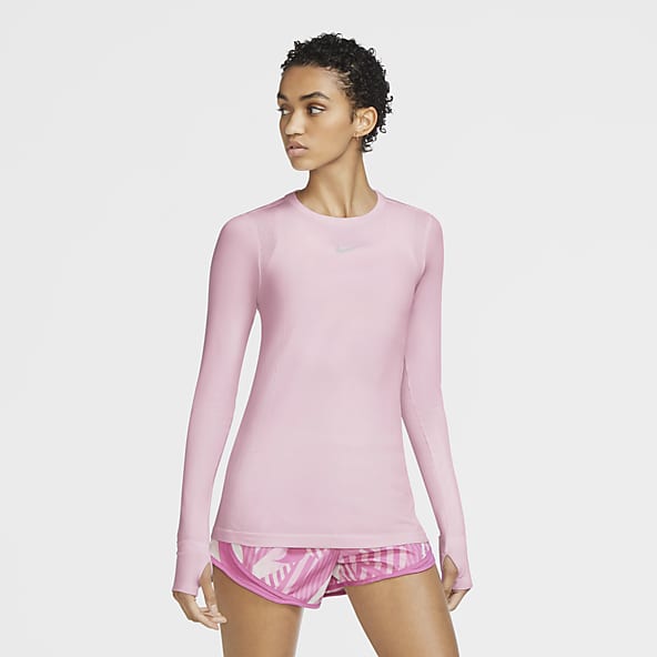 nike women's running long sleeve top