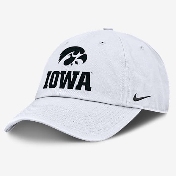Iowa Sideline Club Gameday Gorra universitaria Nike ajustable para hombre