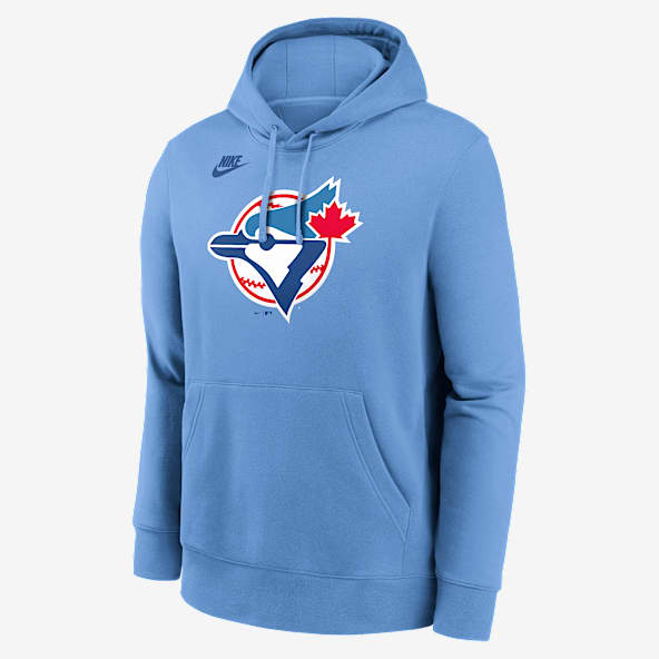 Toronto Blue Jays Cooperstown Logo Club Men's Nike MLB Pullover Hoodie