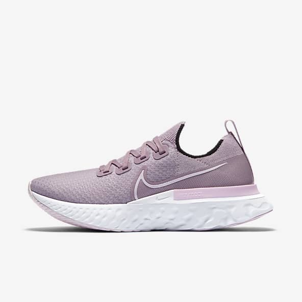 tênis nike epic react flyknit feminino rosa 34 personalizável