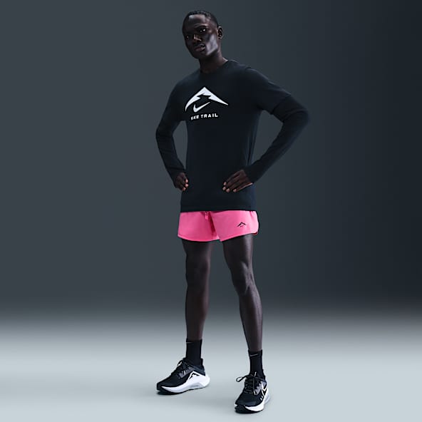 Nike Trail Second Sunrise Shorts de correr Dri-FIT ADV de 13 cm con forro de ropa interior para hombre