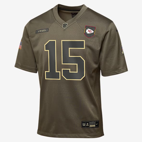 Patrick Mahomes Kansas City Chiefs Salute to Service Big Kids’ Nike NFL Game Jersey