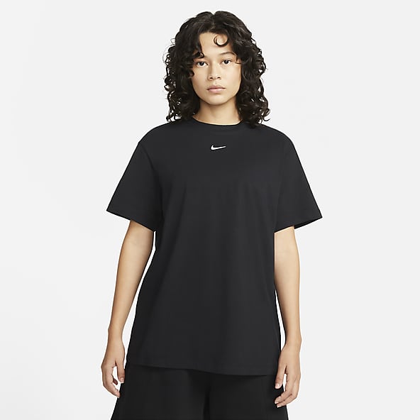 Women's Black Tops \u0026 T-Shirts. Nike IL