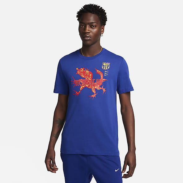 T shirt nike uomo blu new arrivals
