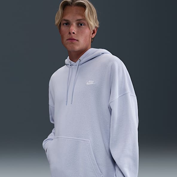 Nike Club Fleece Men's Oversized French Terry Pullover Hoodie