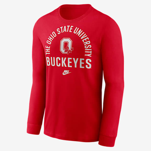 Ohio State Legacy Arched Logo Ohio State Legacy Arched Logo Men's Nike College Long-Sleeve T-Shirt