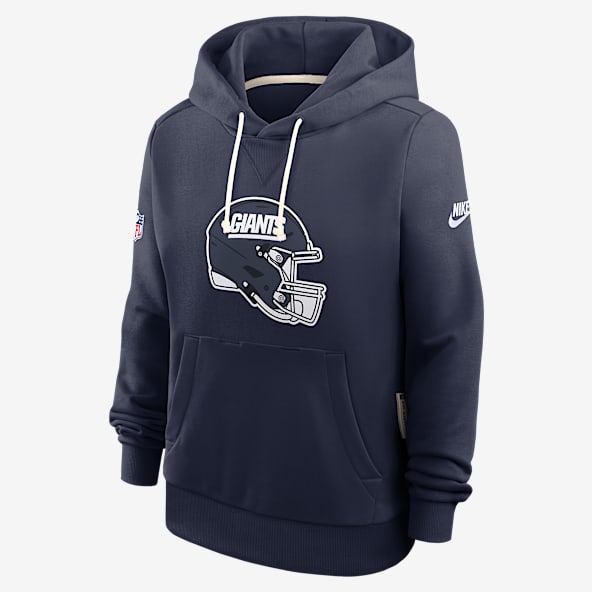 New York Giants Alt Pack Sudadera con gorro sin cierre Nike Dri-FIT de la NFL para mujer