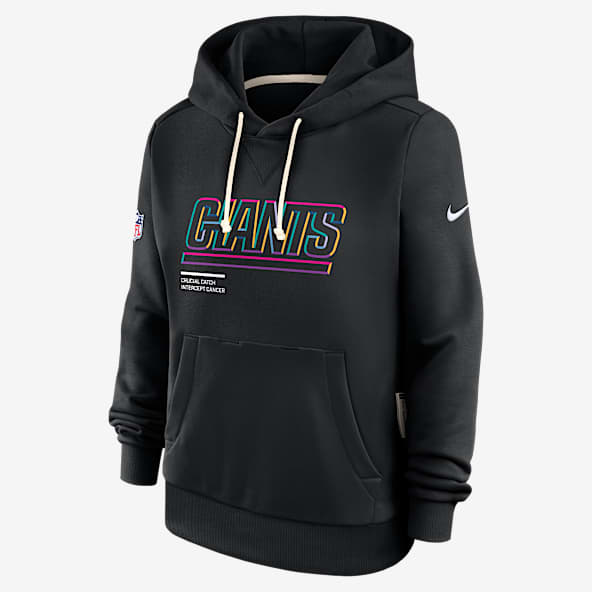 New York Giants Crucial Catch Women's Nike Dri-FIT NFL Pullover Hoodie