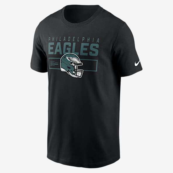 Philadelphia Eagles Helmet Essential Playera Nike de la NFL para hombre