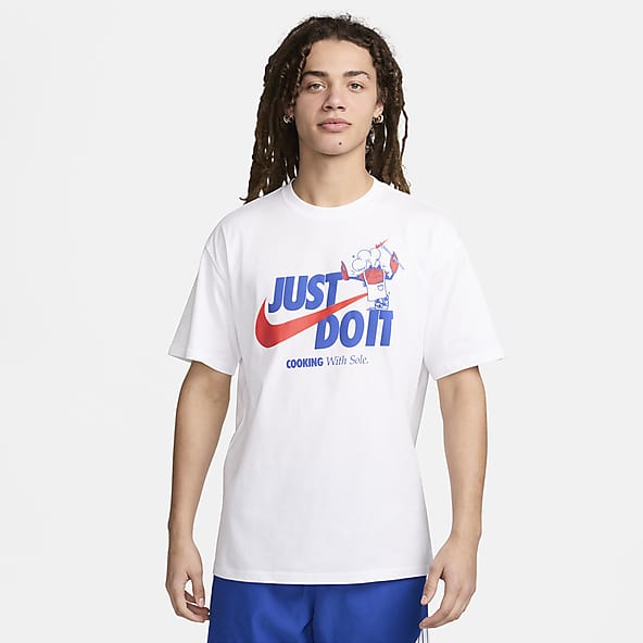 Men's White Tops & T-Shirts. Nike CA
