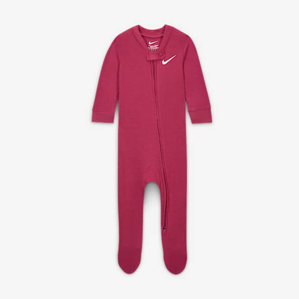 Nike Baby (0-9M) Ribbed Viscose Footed Coverall