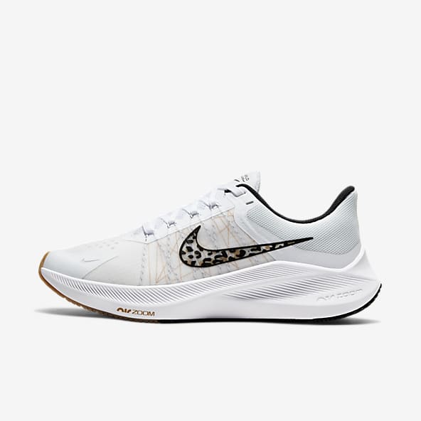 Womens white nike walking shoes clearance