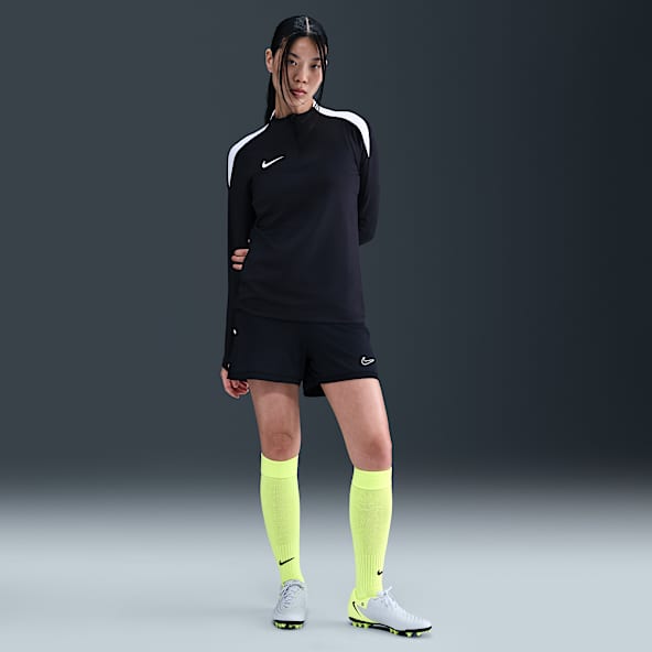 Nike Academy Shorts de fútbol Dri-FIT de 10 cm para mujer